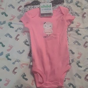 Brand new baby Carter's onesie s. Made by beyonce